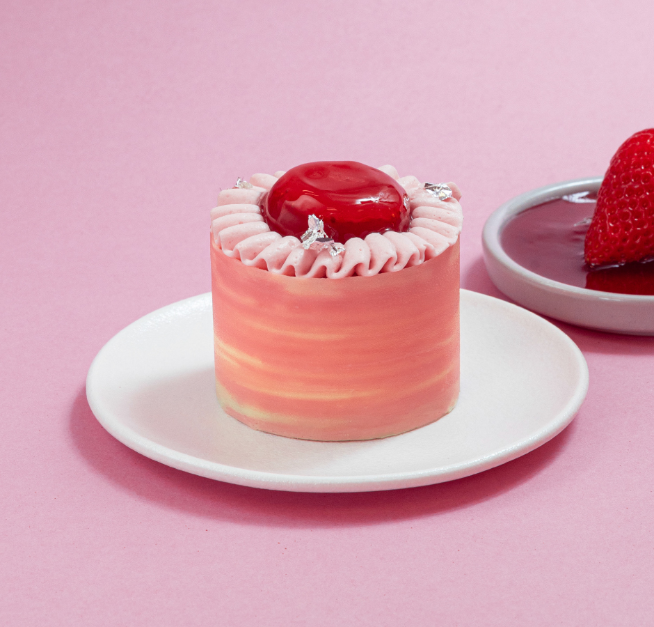  士多啤梨芝士蛋糕（件裝）