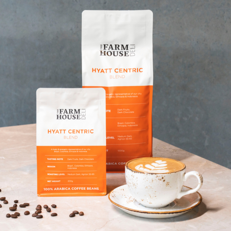 Buy 1 Get 1 Free - Hyatt Centric Blend Coffee at The Farmhouse Deli 